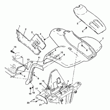 FRONT CAB - S98CH50E(B) (4950135013a007)