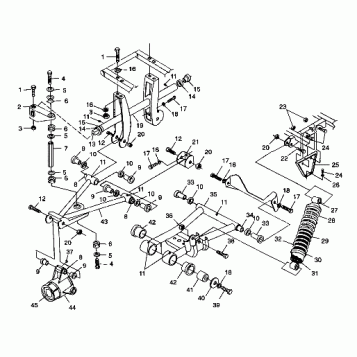 REAR SUSPENSION - S98CH50E(B) (4950135013c009)