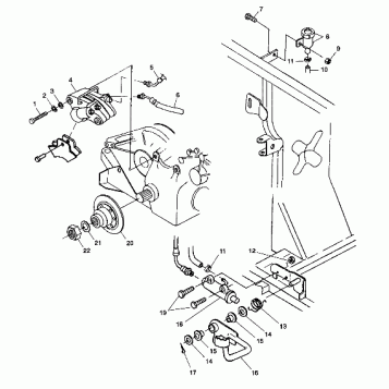 REAR BRAKE/FOOT PEDAL - W98CH50A(C)(D) (4950135013c013)