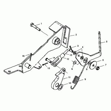 FOOT BRAKE - S98CH50E(B) (4950135013d001)