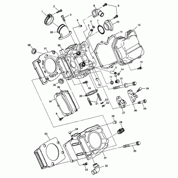 CYLINDER - S98CH50E(B) (4950135013d007)