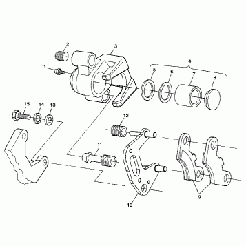 FRONT BRAKE - A99CH50AC (4952455245b009)