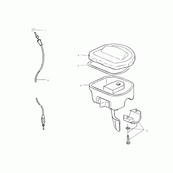 CONTROLS - THROTTLE ASM./CABLE - A99CH50AC (4952455245b010)
