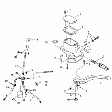 CONTROLS - MASTER CYLINDER/BRAKE LINE - A99CH50AC (4952455245b011)