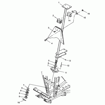 STEERING POST - A99CH50AC (4952455245b012)