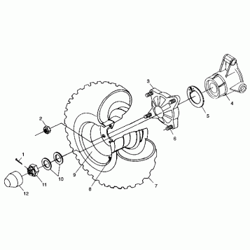 REAR WHEEL DRIVE - A99CH50AC (4952455245c008)