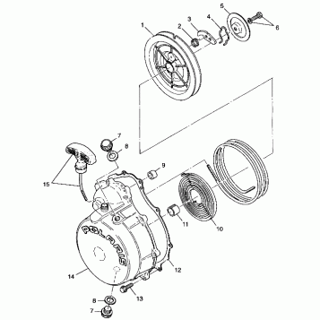 RECOIL STARTER - A99CH50AC (4952455245d010)