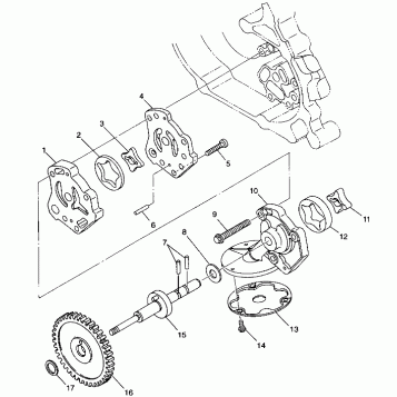 OIL PUMP - A99CH50AC (4952455245d014)