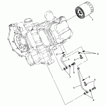 OIL FILTER - A99CH50AC (4952455245e001)
