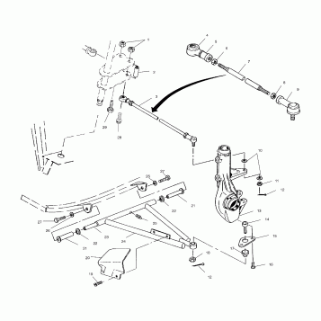A - ARM/STRUT MOUNTING - A99BG38CB (4952505250b008)