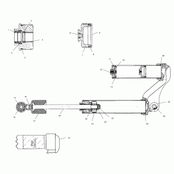 FOX SHOCK, GAS, RESERVOIR - A99BG38CB (4952505250c013)