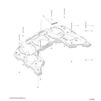 BODY, REAR RACK - A26SEE50B1/B4 (C102680)