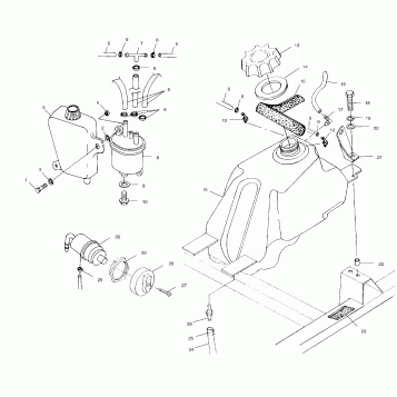 FUEL TANK - A00CH46CA (4954785478A014)