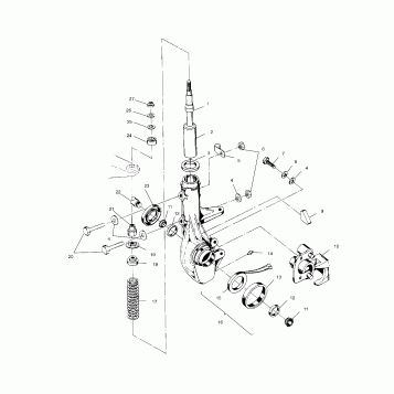 FRONT STRUT - A00CH46CA (4954785478B005)