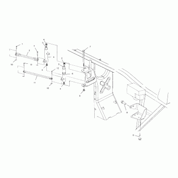 FRAME MOUNTING - A00CH46CA (4954785478B014)