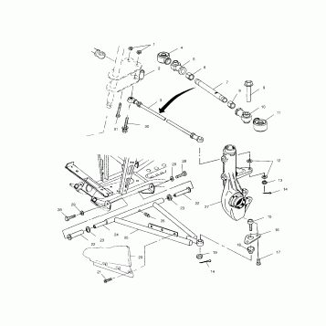A-ARM/STRUT MOUNTING - A00CH46CA (4954785478C001)