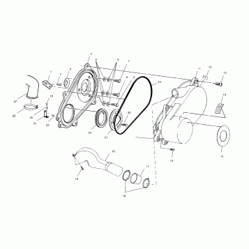 CLUTCH COVER - A00CH46CA (4954785478C004)