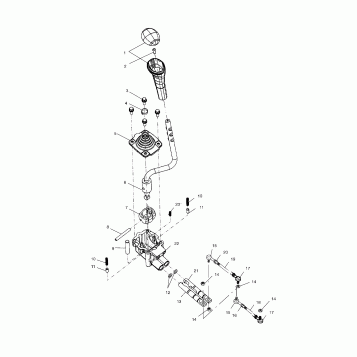 GEAR SELECTOR - A00CH46CA (4954785478D004)