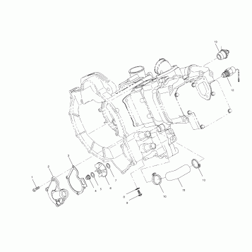 WATER PUMP - A00CH46CA (4954785478D013)