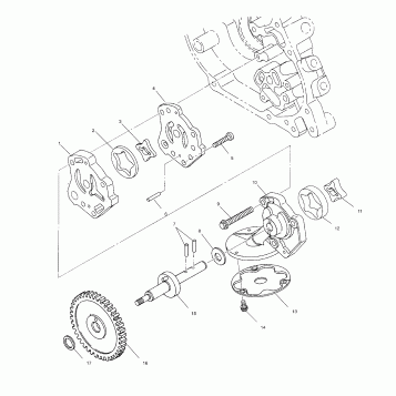 OIL PUMP - A00CH46CA (4954785478E001)