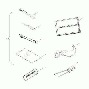 TOOL KIT - A00CH46CA (4954785478E005)