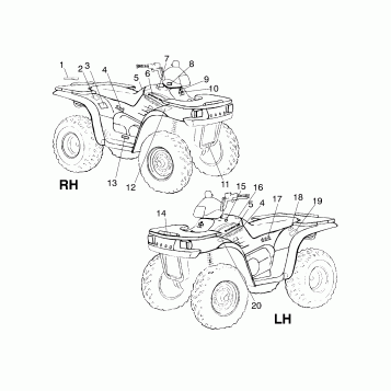 DECALS - A00CH50AA (4954805480A011)