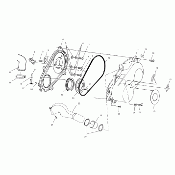 CLUTCH COVER - A00CH50AA (4954805480C007)