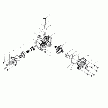 FRONT HOUSING - A00CH50AK (4954805480D001)