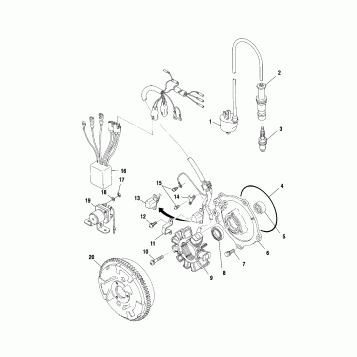 MAGNETO - A00CH50EB (4954805480E005)