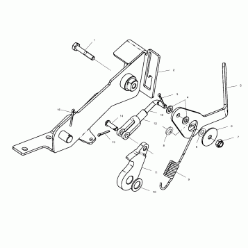 FOOT BRAKE - A00CH50EB (4954805480E009)