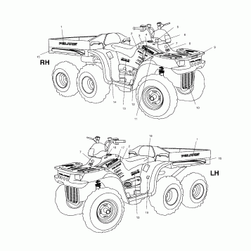 DECALS - A00CL50AA (4954815481A007)