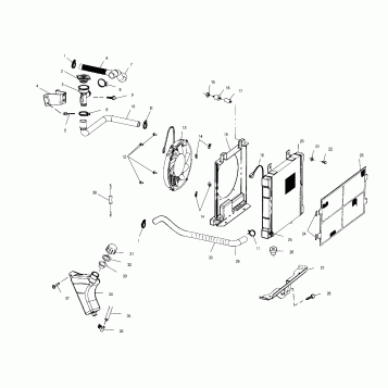 COOLING SYSTEM - A00CL50AA (4954815481A009)