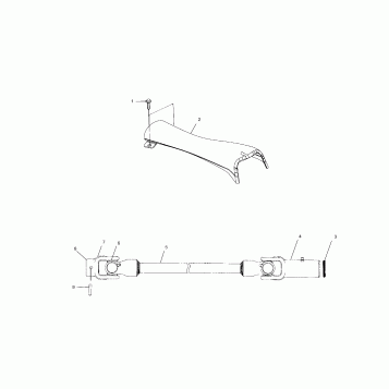 PROP SHAFT - A00CL50AA (4954815481B001)