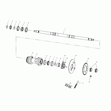 REAR DRIVE - A00CL50AA (4954815481B014)