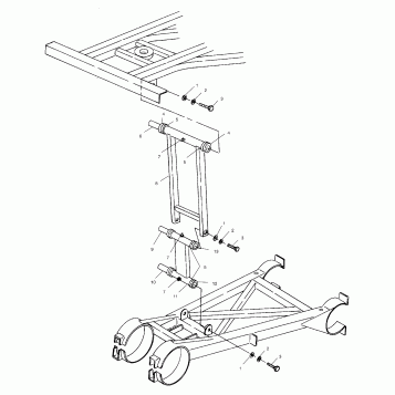 REAR STRUT STABILIZER - A00CL50AA (4954815481C003)