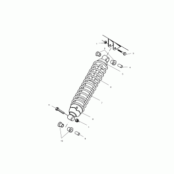 SHOCK MOUNTING - A00BA25CA (4954825482B011)