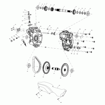 GEARCASE - A00BA25CA (4954825482C006)