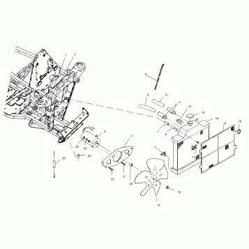 COOLING SYSTEM - A00BA38CA (4954835483C004)