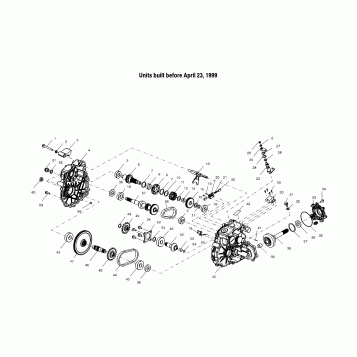 GEARCASE - A00BG38CA (4954845484C011)