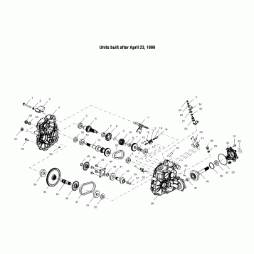 GEARCASE - A00BG38CA (4954845484C013)