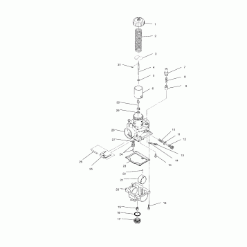 CARBURETOR - A00BG38CA (4954845484D008)