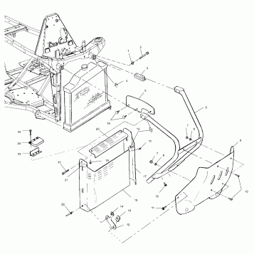 FRONT BUMPER and SHIELDS - A00BG50AA (4954855485A007)