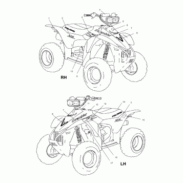 DECALS - A00BG50AA (4954855485B001)