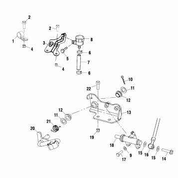 REAR BRAKE MASTER CYLINDER - A00BG50AA (4954855485C004)