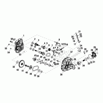 GEARCASE - A00BG50AA (4954855485C013)