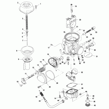 CARBURETOR - A00BG50AA (4954855485D009)