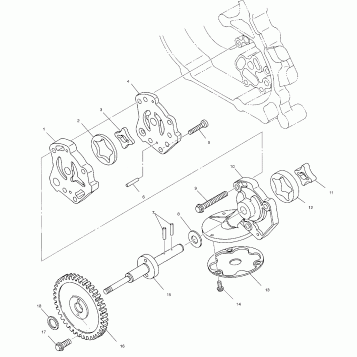 OIL PUMP - A00BG50AA (4954855485D013)