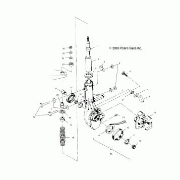 FRONT STRUT - A00AG25CA (4954865486B001)