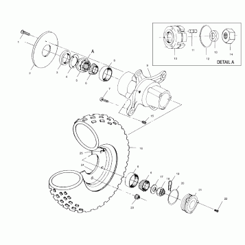 FRONT WHEEL - A00AG25CA (4954865486B004)