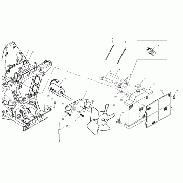 COOLING SYSTEM - A00CG38CA (4954875487A010)